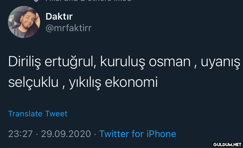 Daktır @mrfaktirr Diriliş...