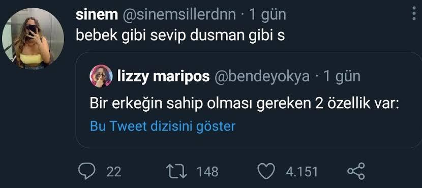 1 gün sinem...