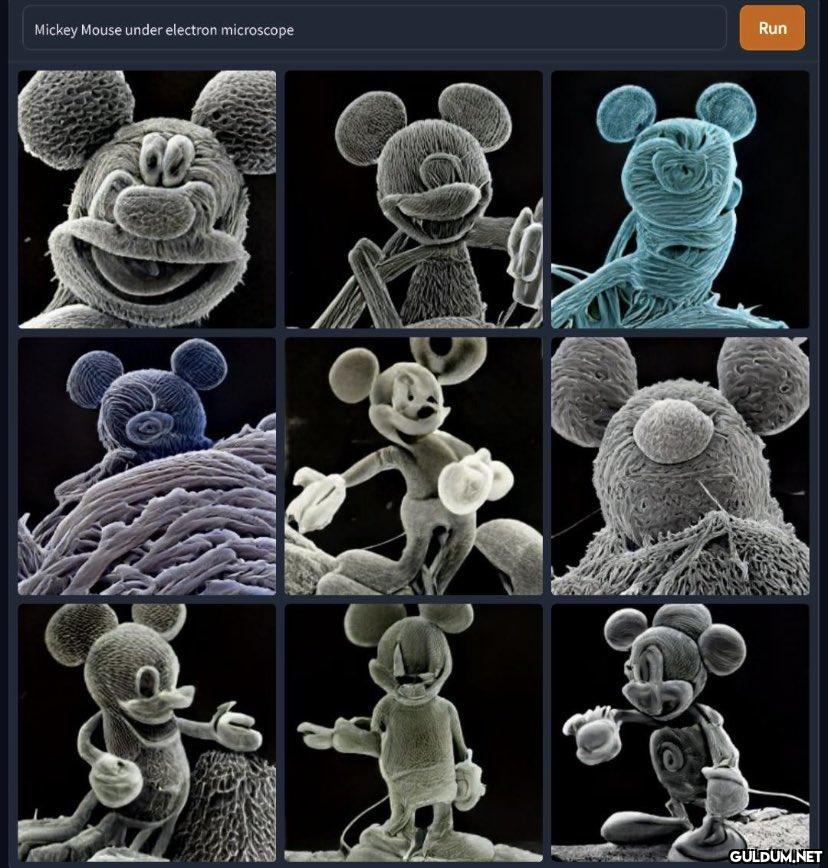Mickey Mouse under...