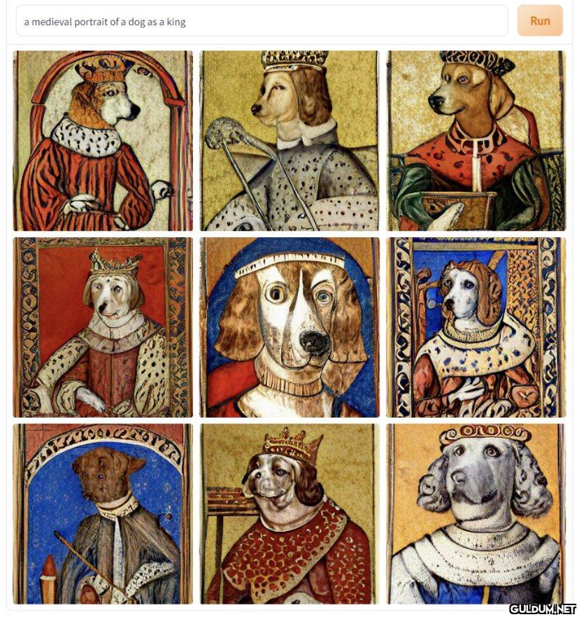 a medieval portrait of a...