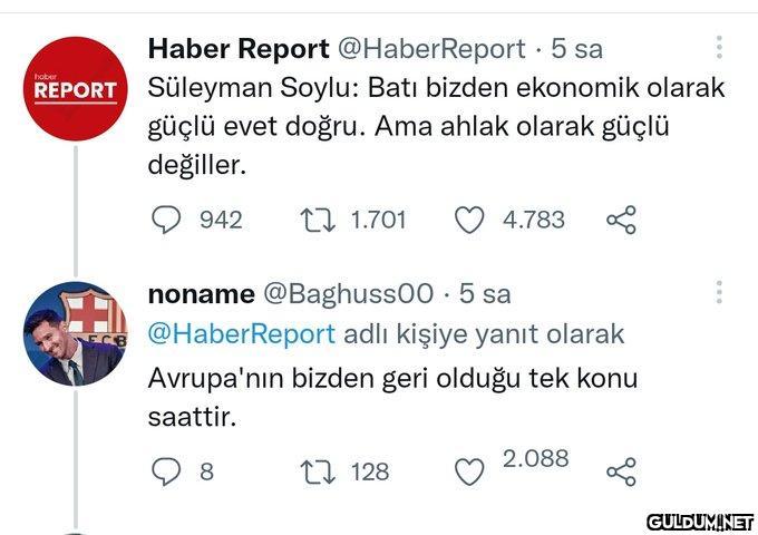 Haber Report @HaberReport...