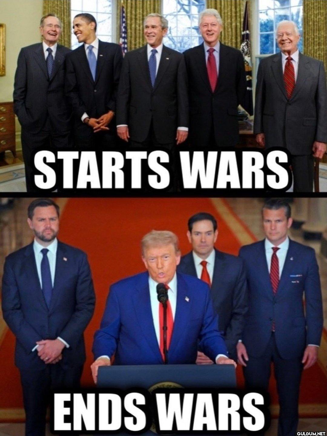 🔥🔥    STARTS WARS ENDS WARS