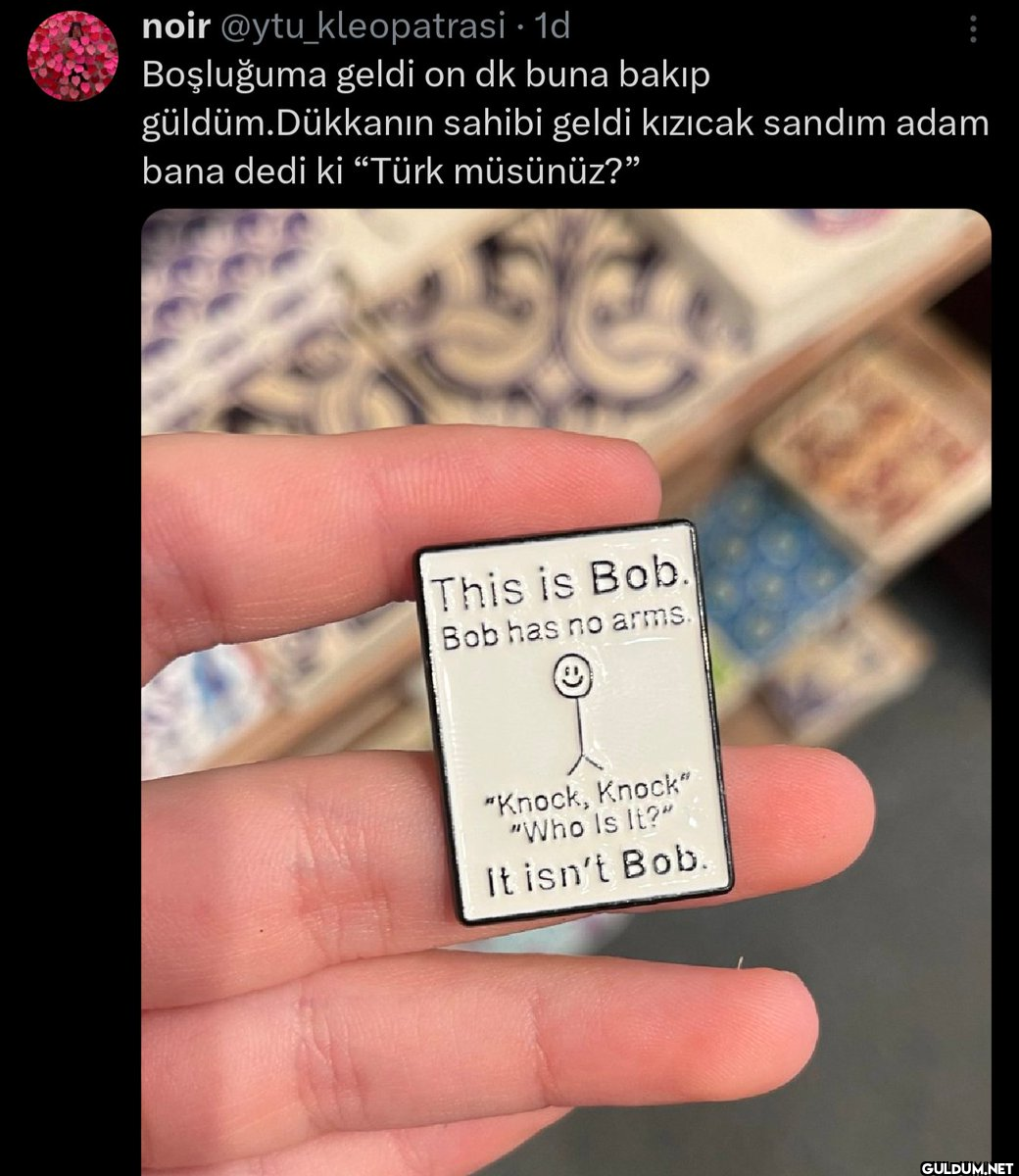 - 1d Boşluğuma geldi on dk...