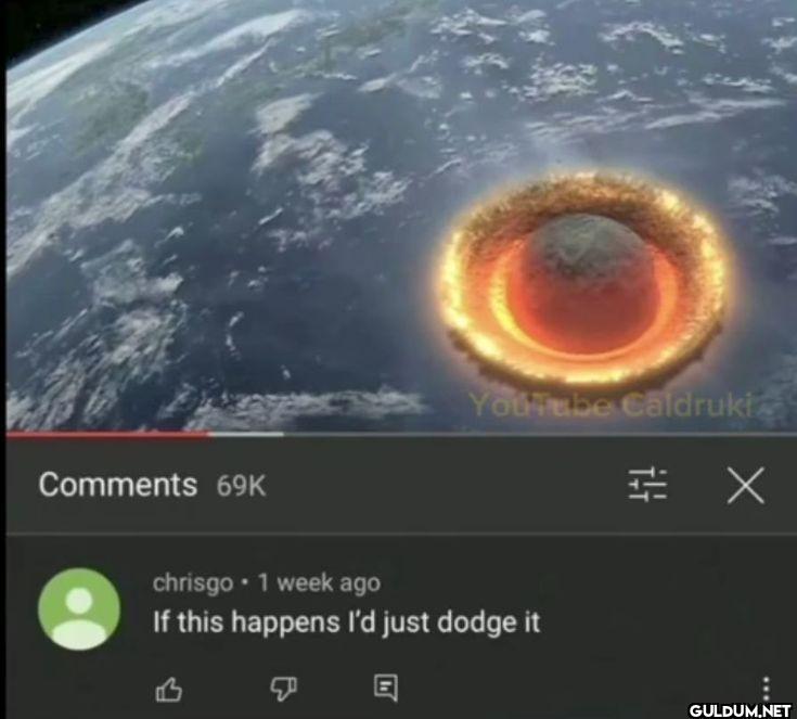 YouTube Caldruki Comments...