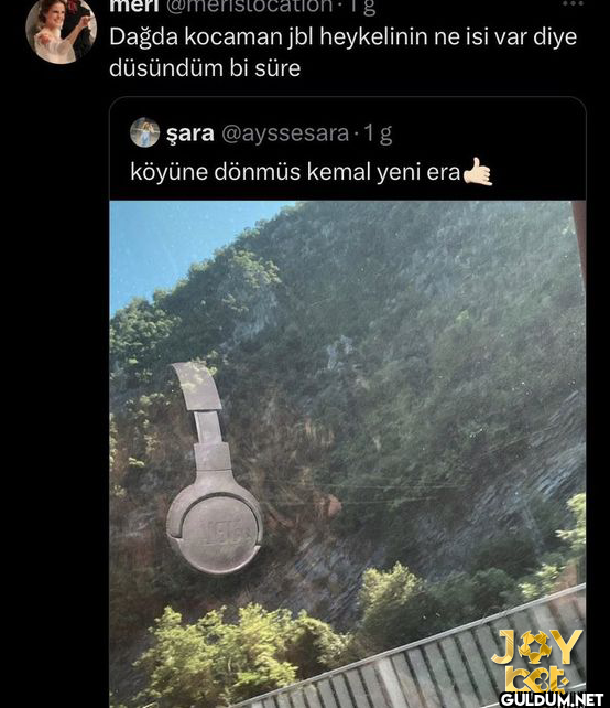 Dağda kocaman jbl...