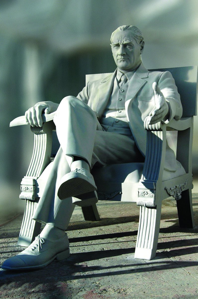 Türk heykeltıraş Murat...