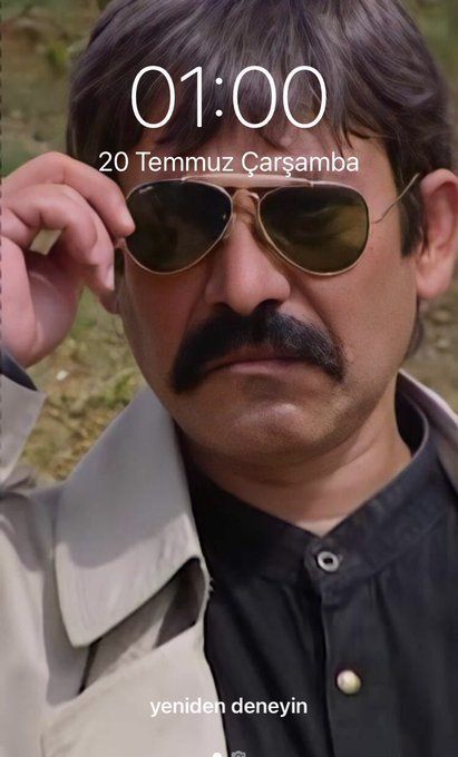 sadece ölüler açar 🕶️