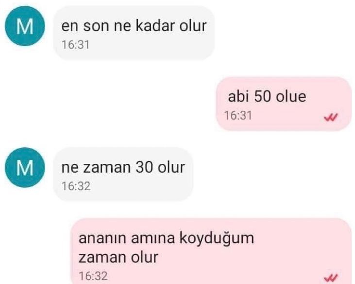 ortam gergin...