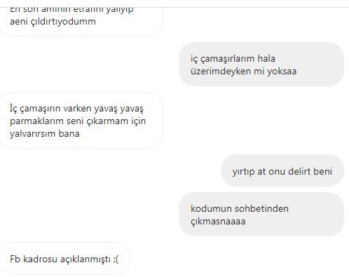 En son aminin etrafını...