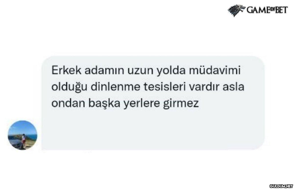 Erkek adamın uzun yolda...