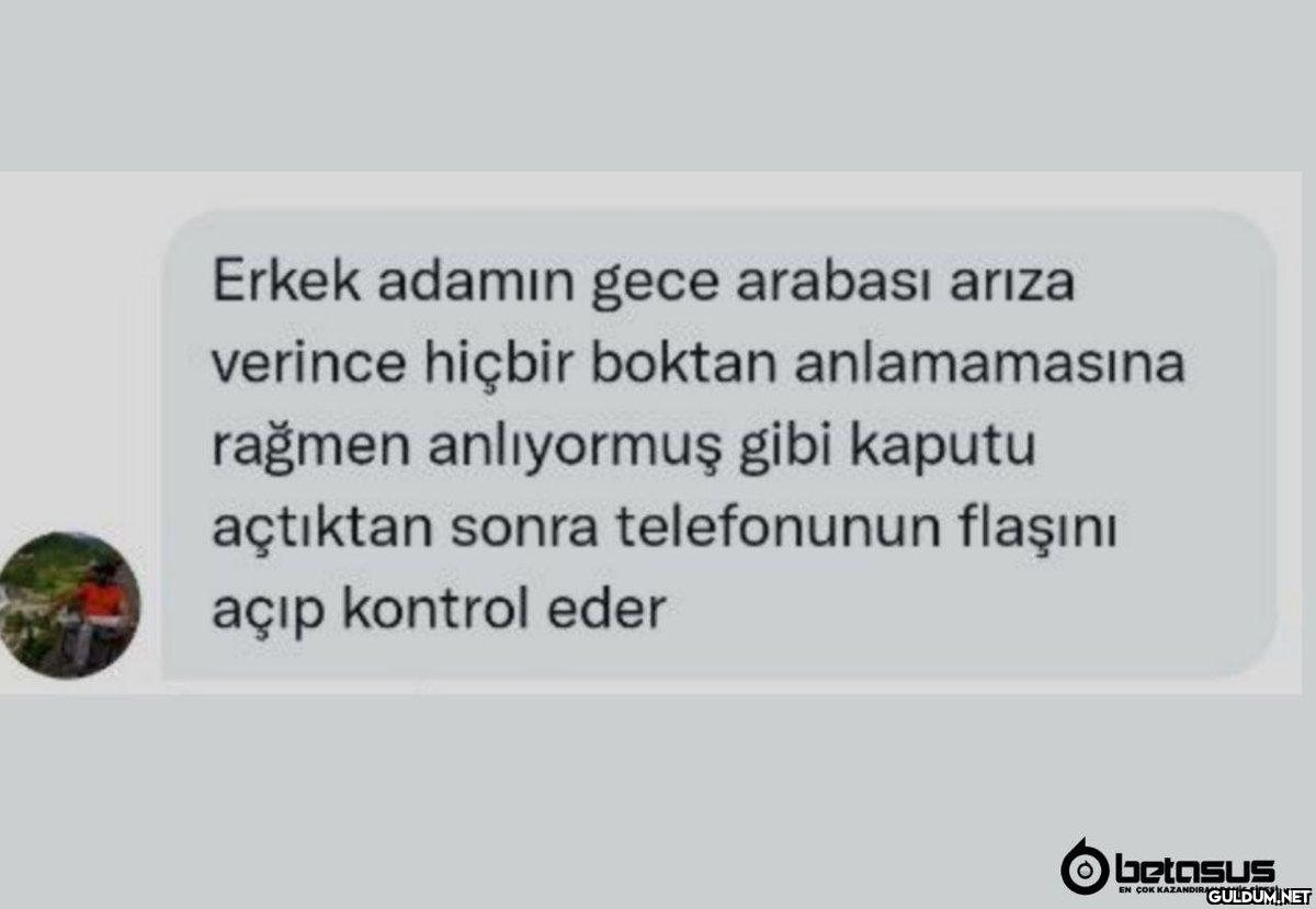 Erkek adamın gece arabası...
