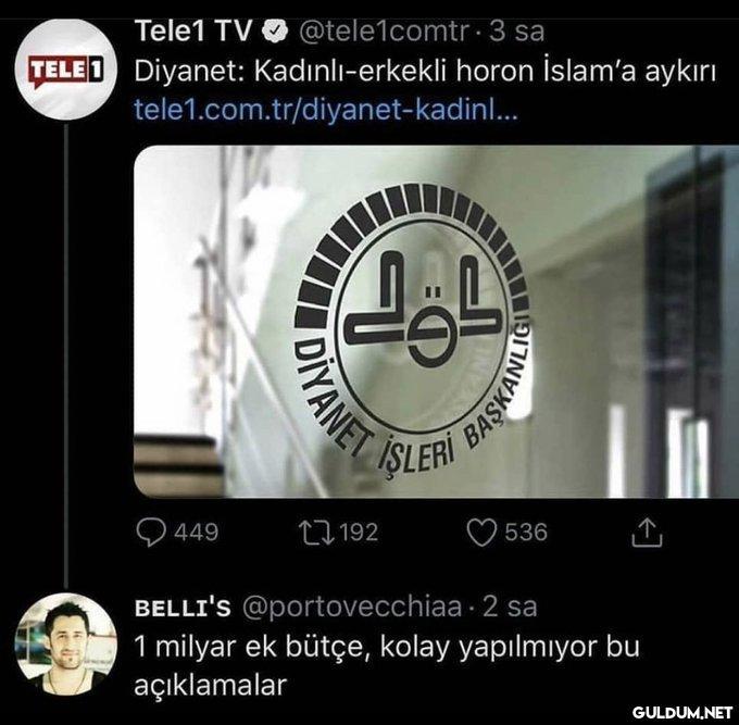 Tele1 TV @tele1comtr 3 sa...