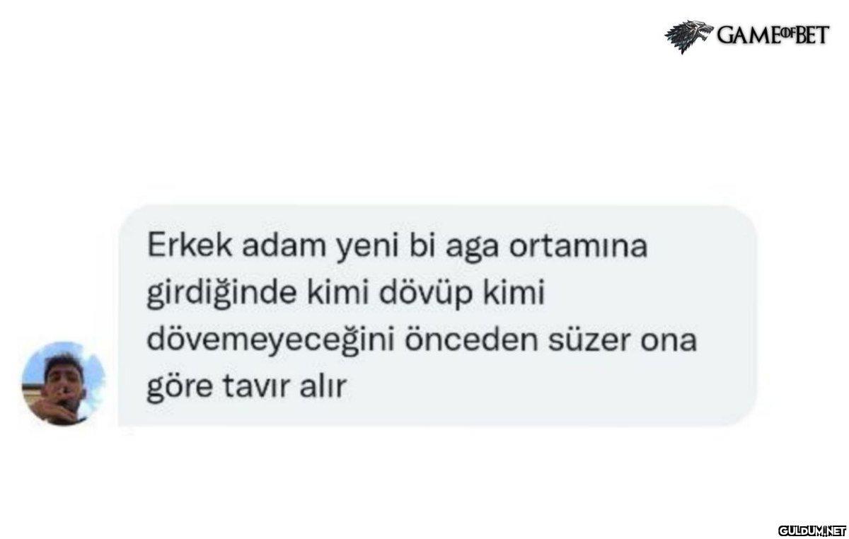 Erkek adam yeni bi aga...