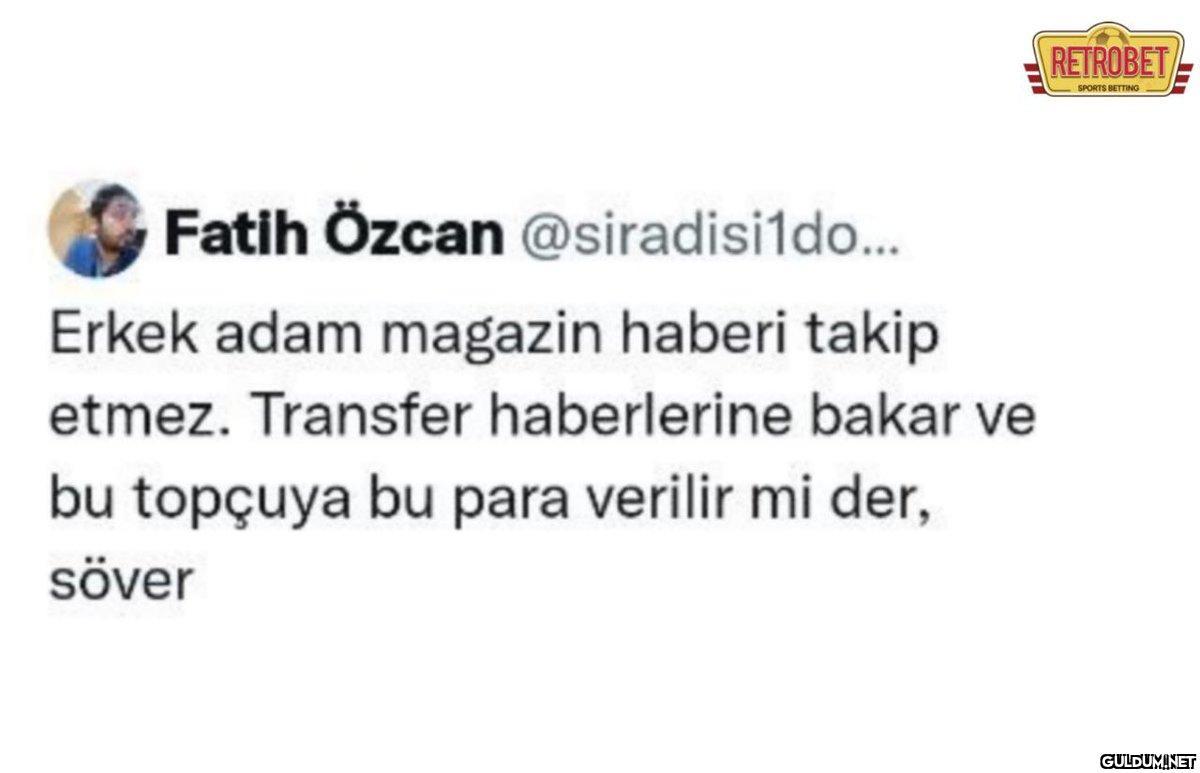 Fatih Özcan...