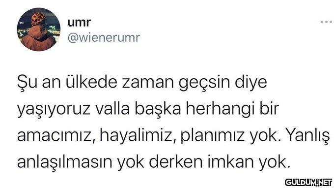 umr @wienerumr Şu an...