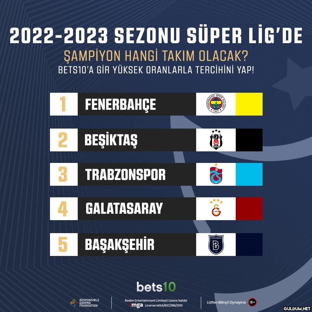 🏆 Süper Lig'de şampiyon...