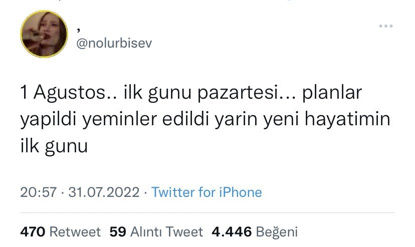 Bu gecenin modu... Ne...