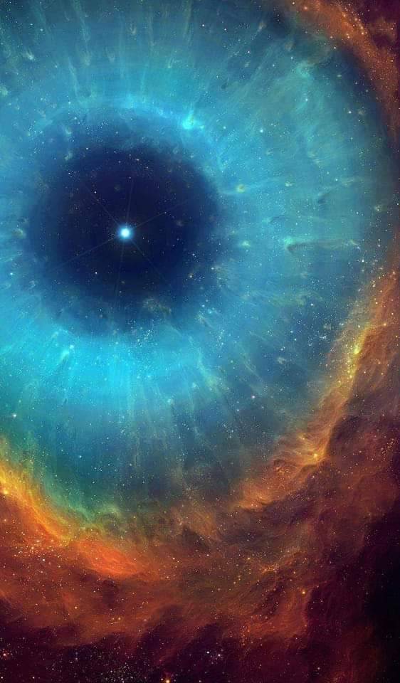 Helix Nebulası, Uzaydaki...