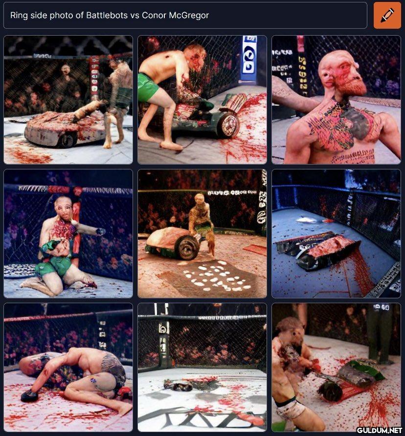 Ring side photo of...