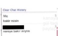 Clear Chat History Me...