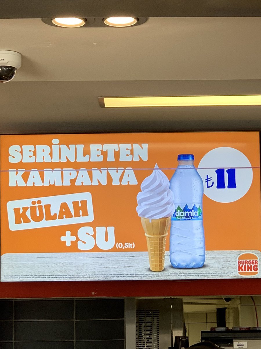 külaha dondurma dahildir...
