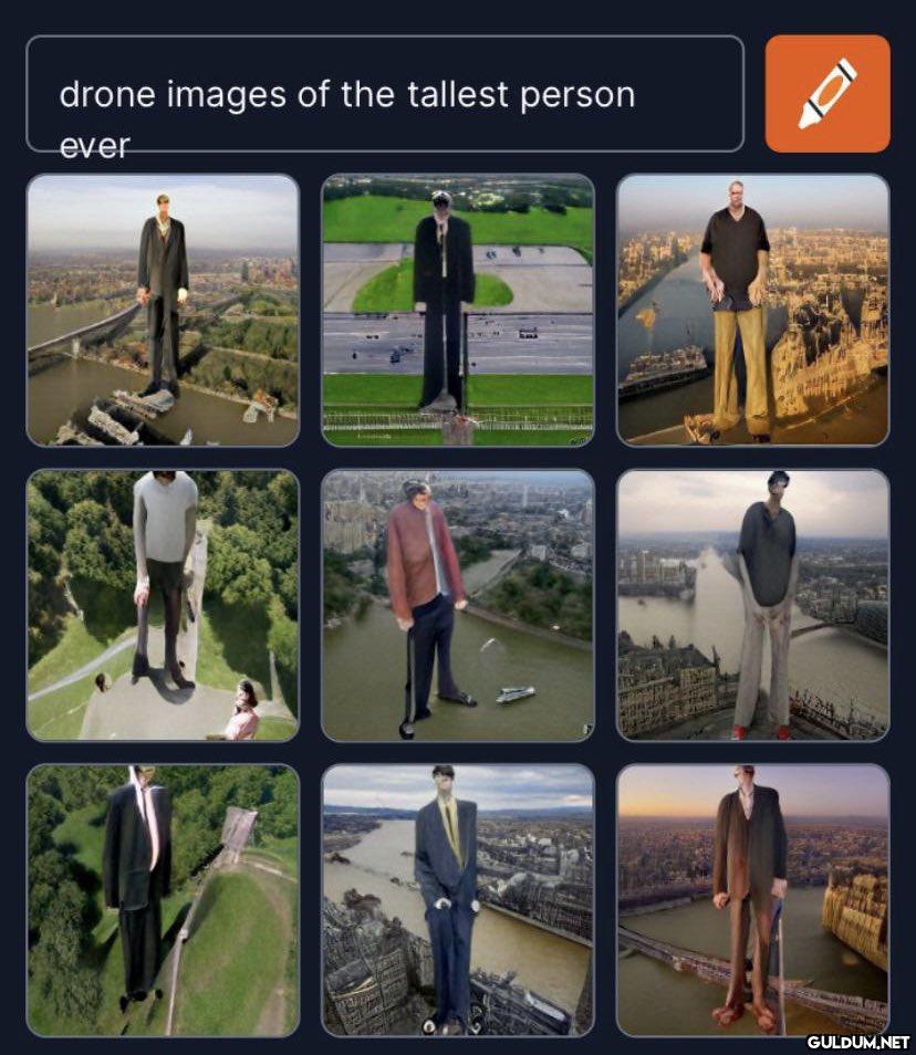 drone images of the...