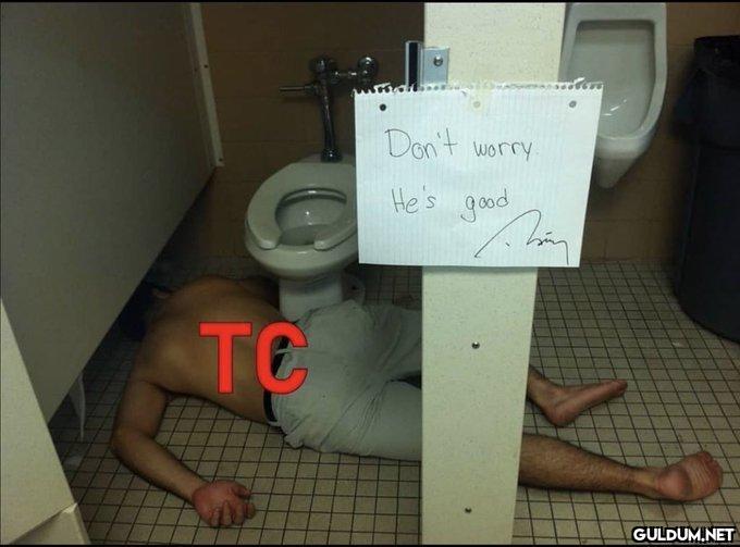 TC Don't worry. He's good...