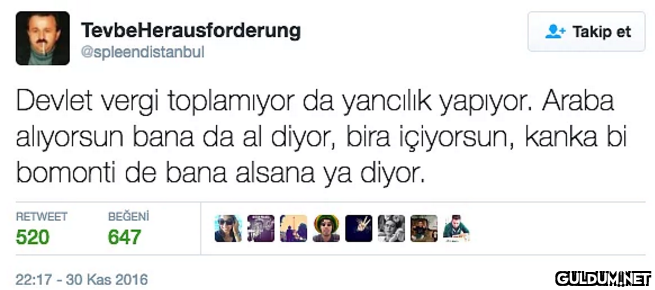 TevbeHerausforderung...