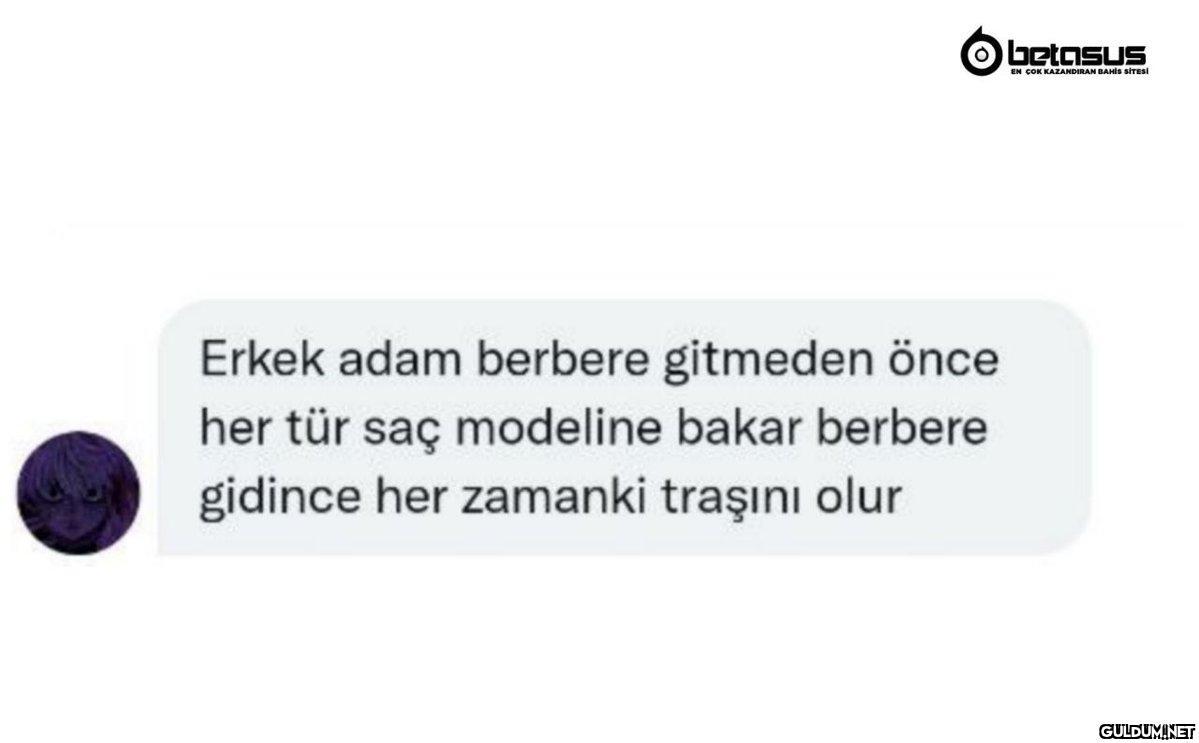 Erkek adam berbere...