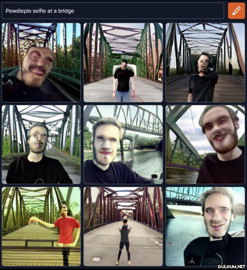 Pewdiepie selfie at a...