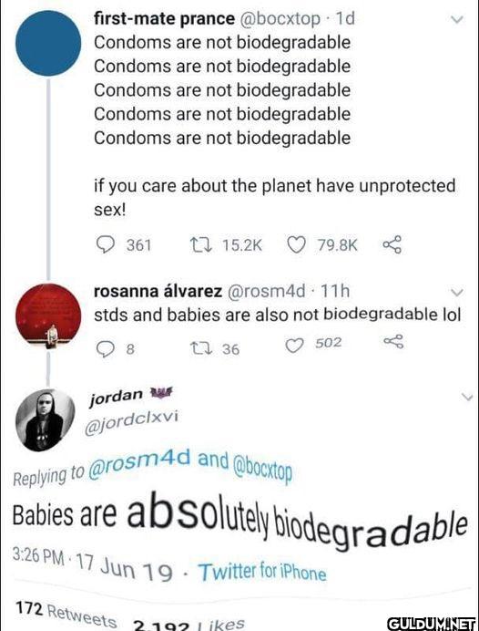 1d Condoms are not...