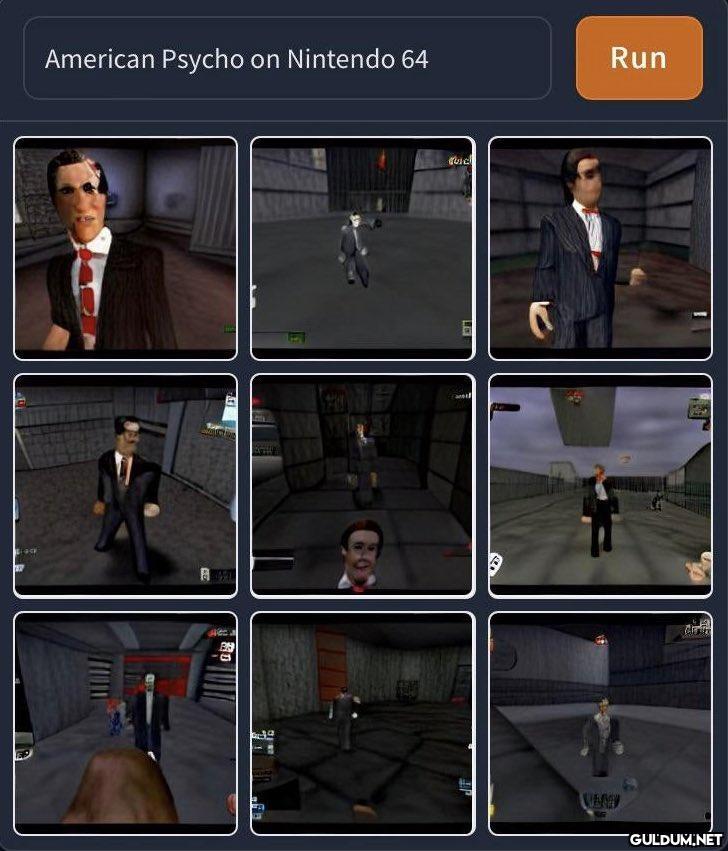 Taa American Psycho on...