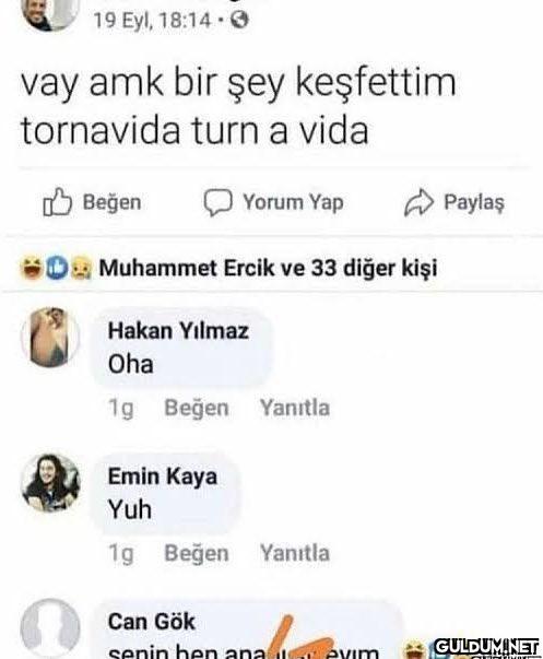 19 Eyl, 18:14.0 vay amk...