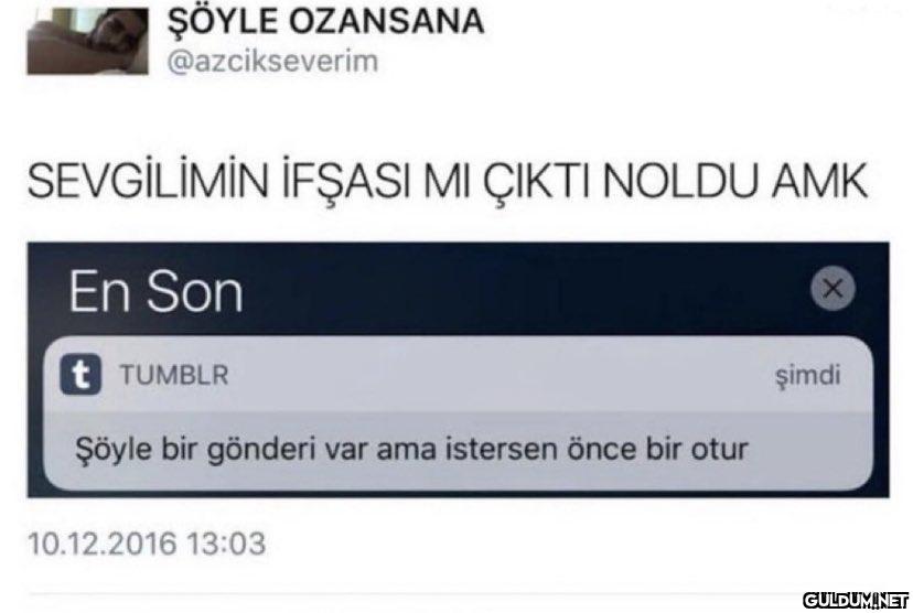 ŞÖYLE OZANSANA...