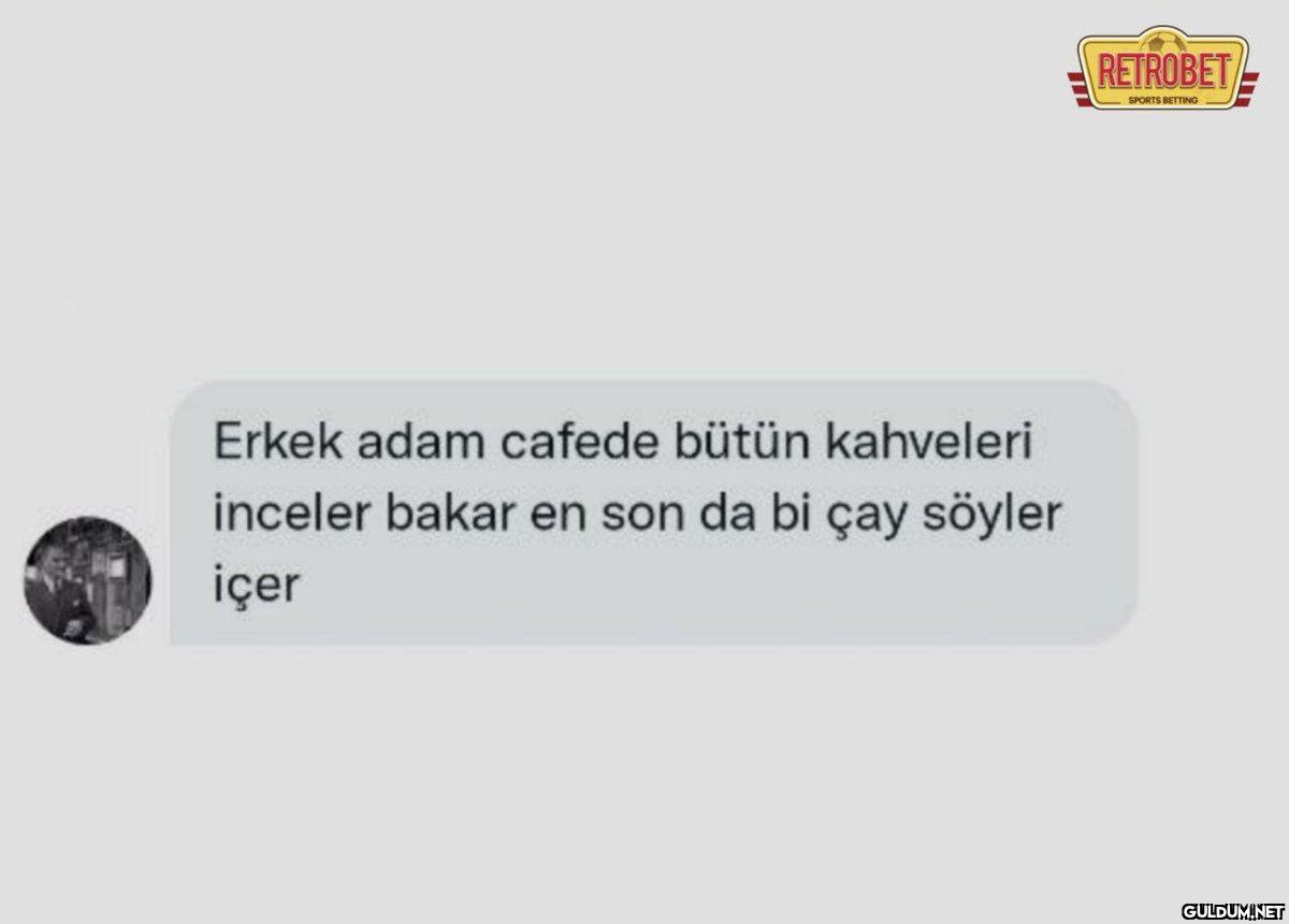 Erkek adam cafede bütün...