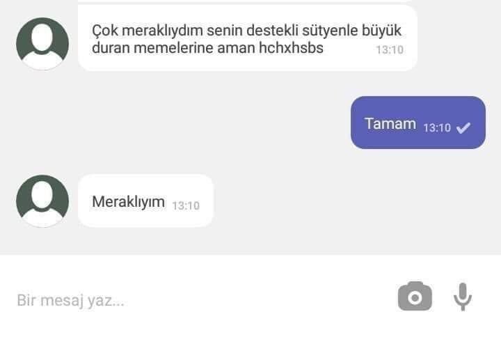 Çok meraklıydım senin...