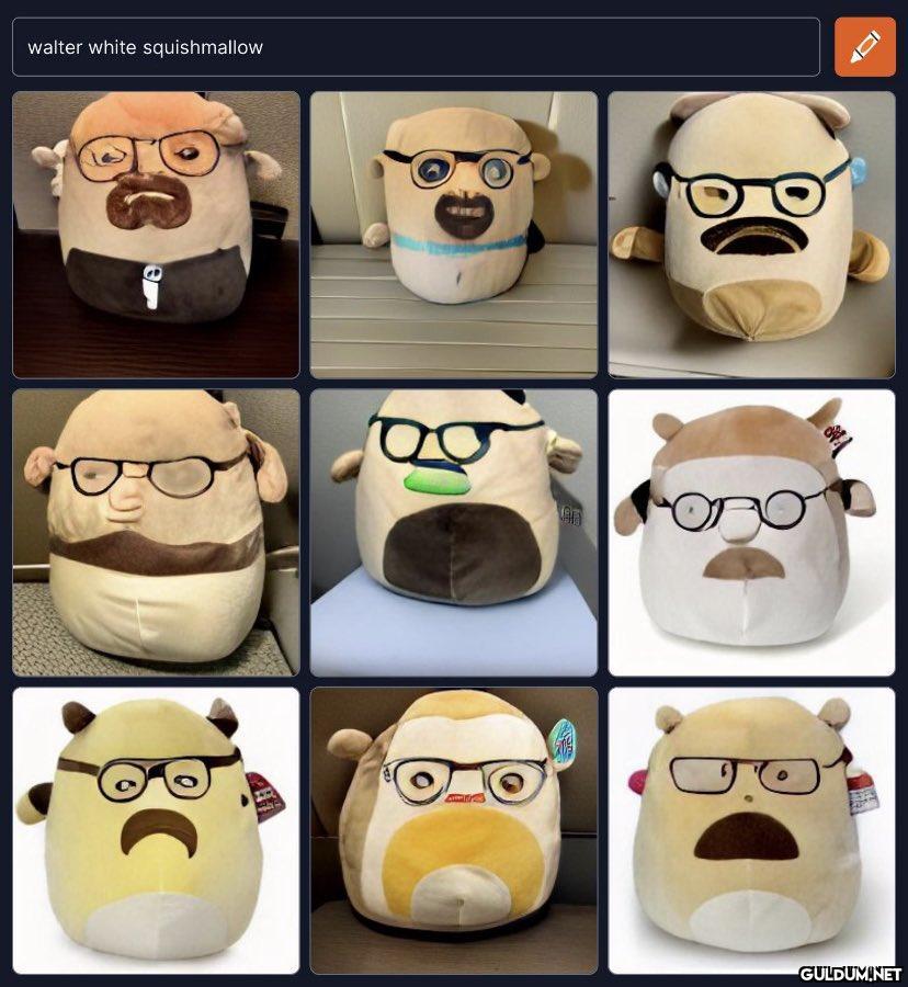 walter white squishmallow...