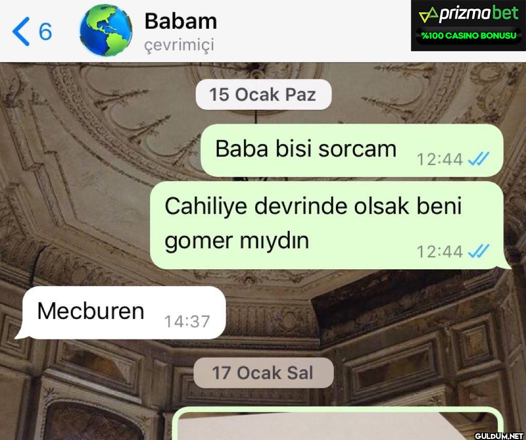 9 > Mecburen Babam...