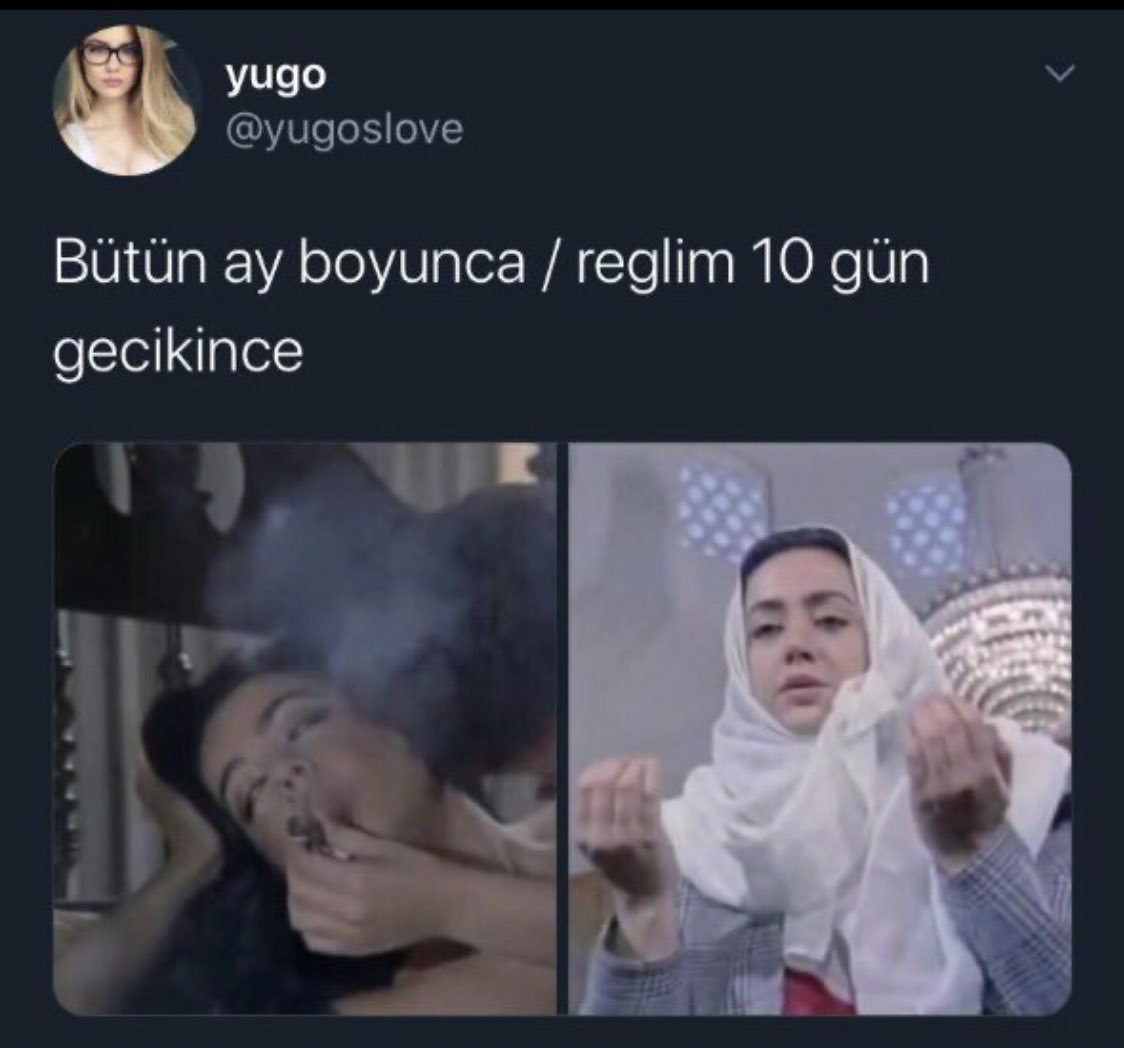yugo @yugoslove Bütün ay...