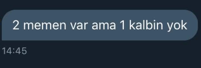 2 memen var ama 1 kalbin...