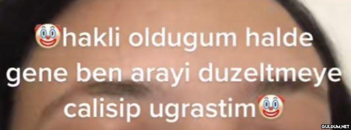 İlişkilerde ben bu...
