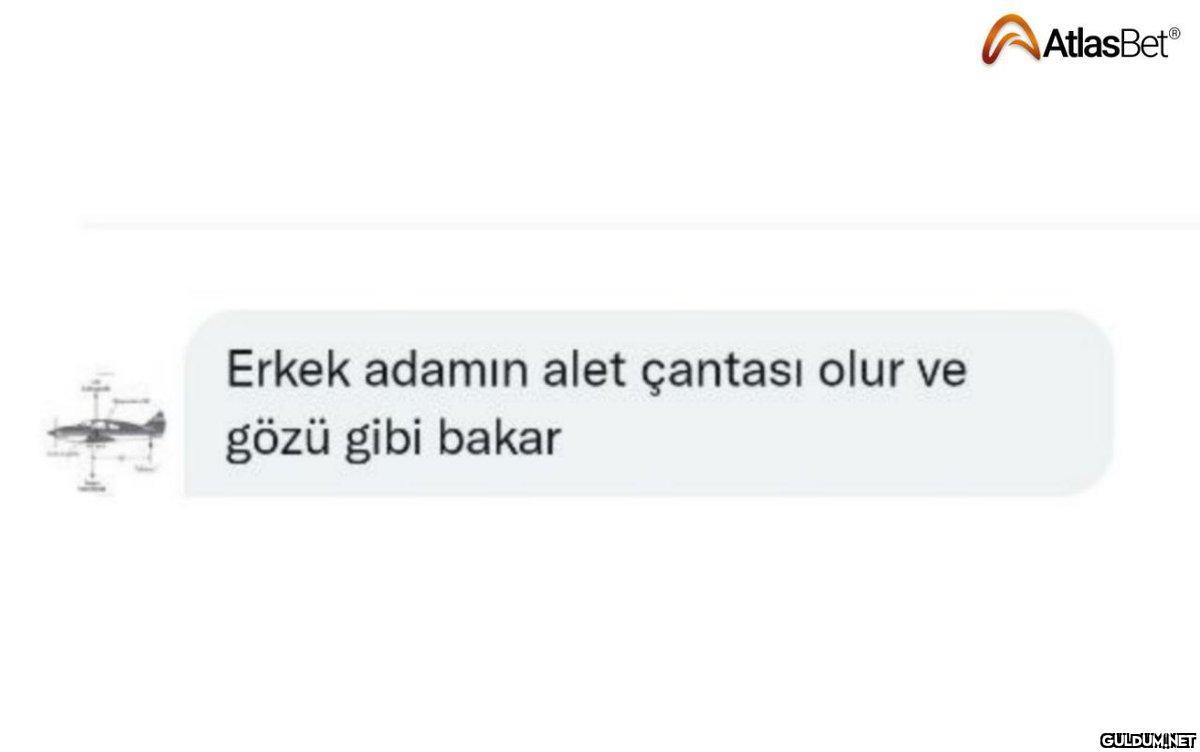 Erkek adamın alet çantası...