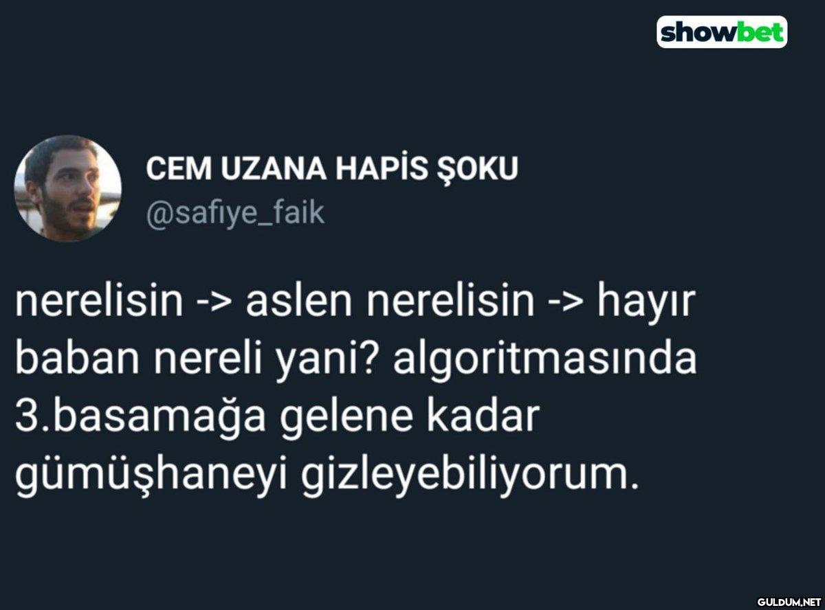 CEM UZANA HAPİS ŞOKU...