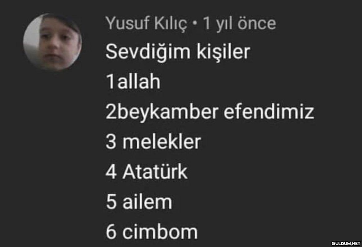 Yusuf Kılıç • 1 yıl önce...