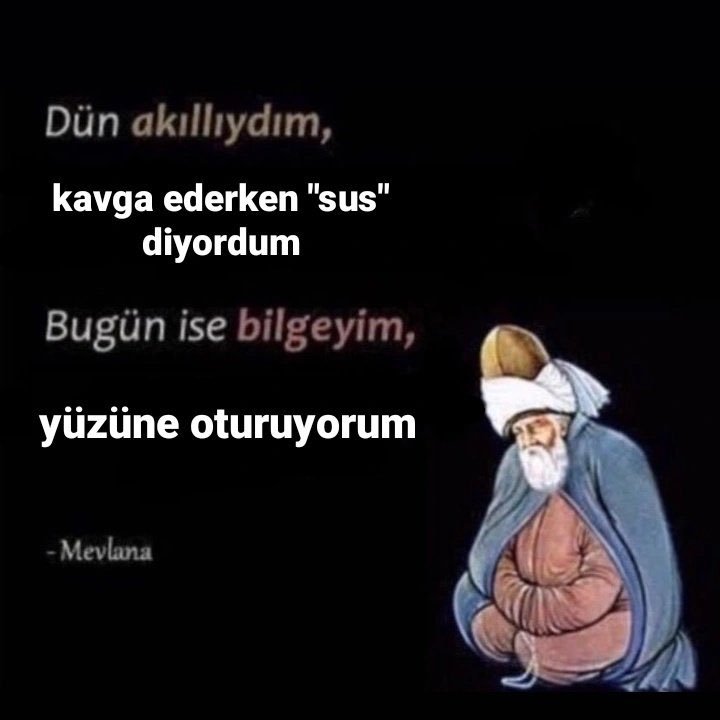 Dün akıllıydım, kavga...