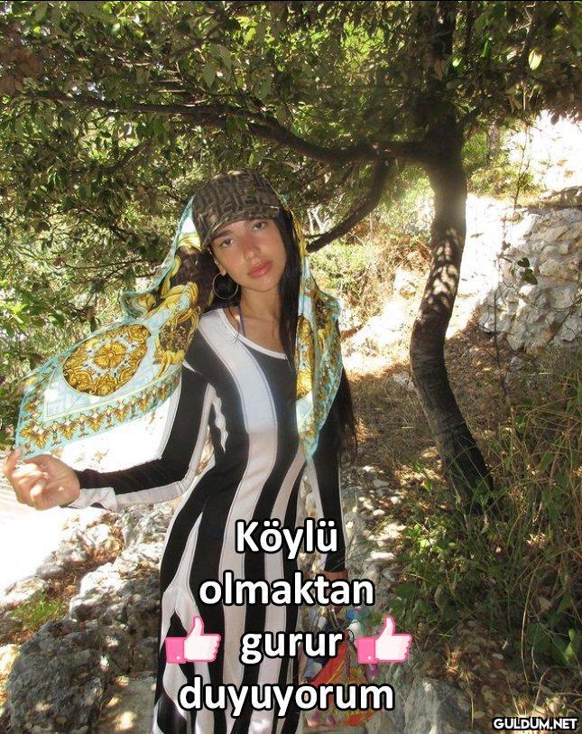Köylü olmaktan gurur...