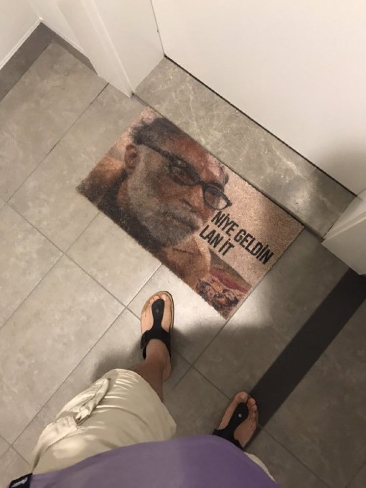 Bir paspasın bu kadar...