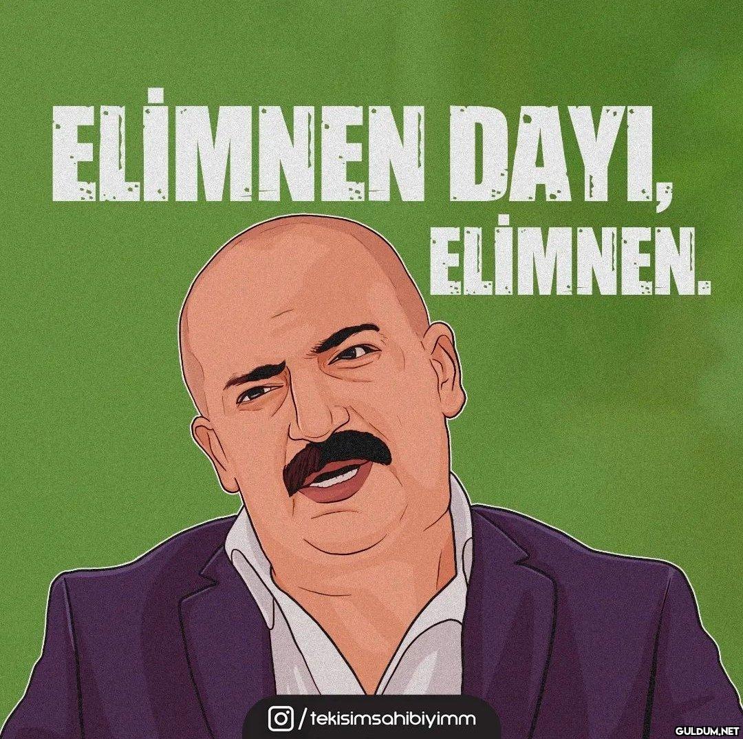 ELİMNEN DAYI, ELİMNEN....