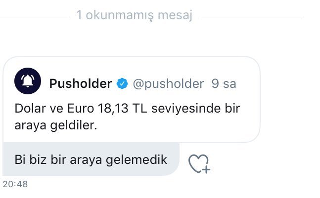 1 okunmamış mesaj...