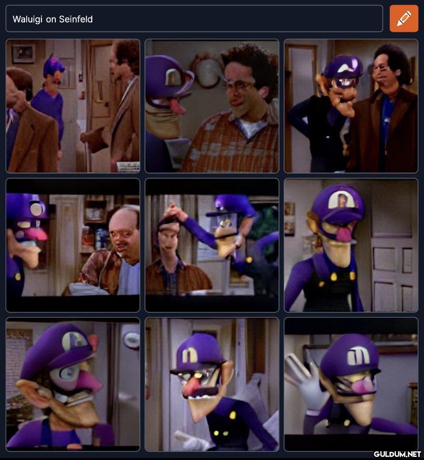 Waluigi on Seinfeld HALLE...